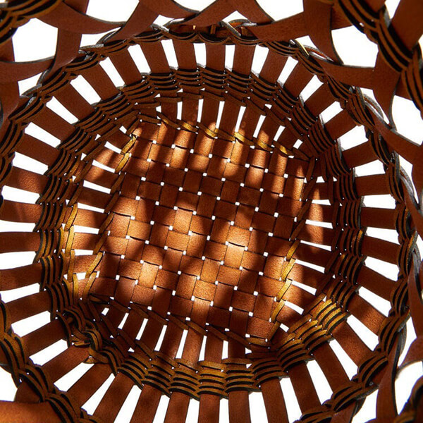 ロエベ◆フリンジバケットバッグ コピー カーフ 2色 クロスモチーフ A546W68X02